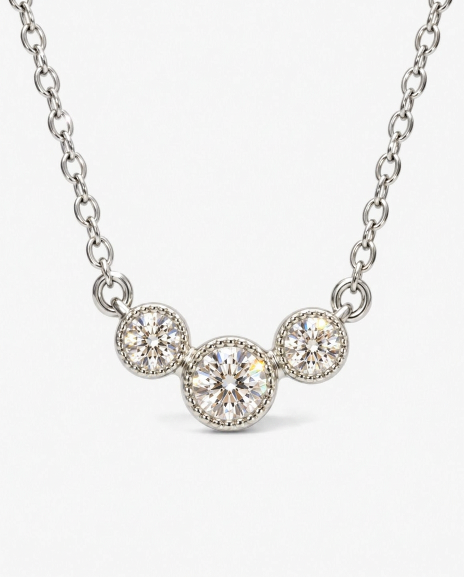 Bubble Trio Necklace