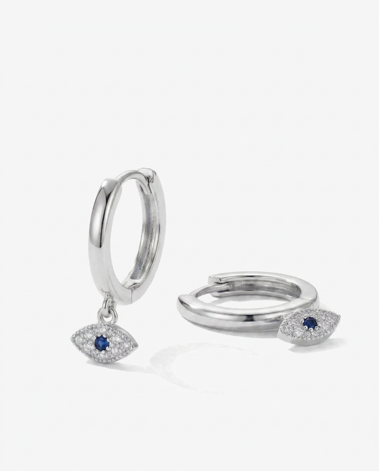 Evil Eye Drop Earrings