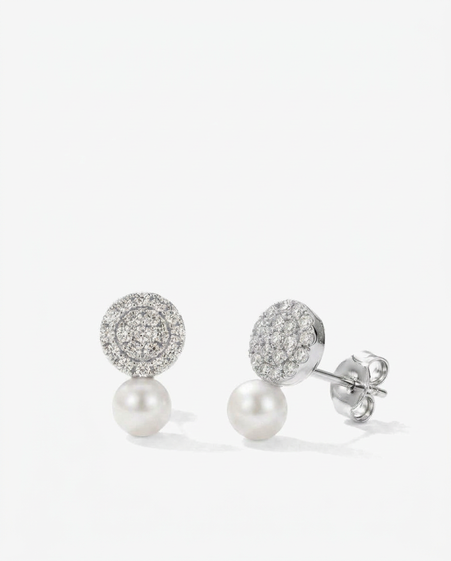 Aurora Pearl Stud