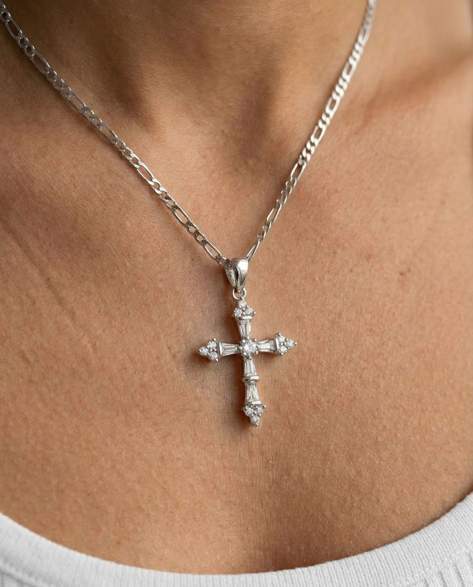 Ferrara Cross Necklace
