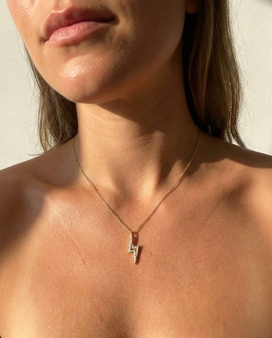 Lightning Pendant Necklace