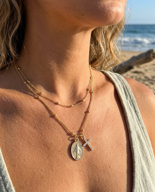 Everyday Miracolosa & Rice Bead Necklace Set