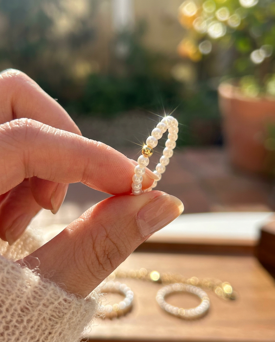 Pearl Stretch Ring