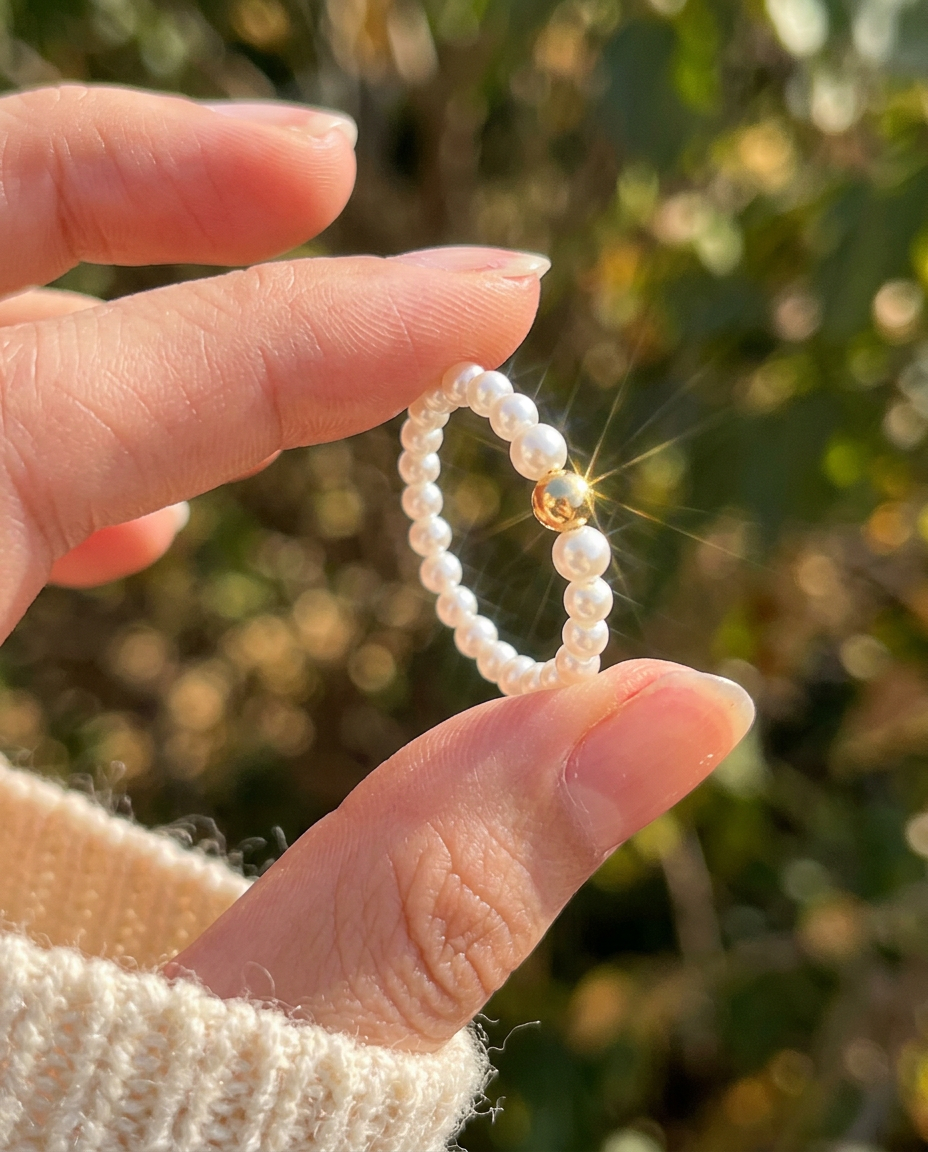 Pearl Stretch Ring