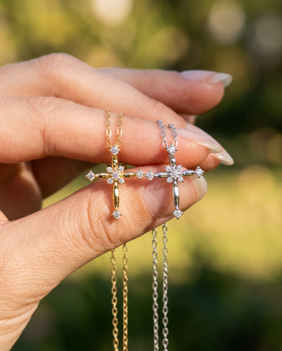 Giulia's Cross Necklace
