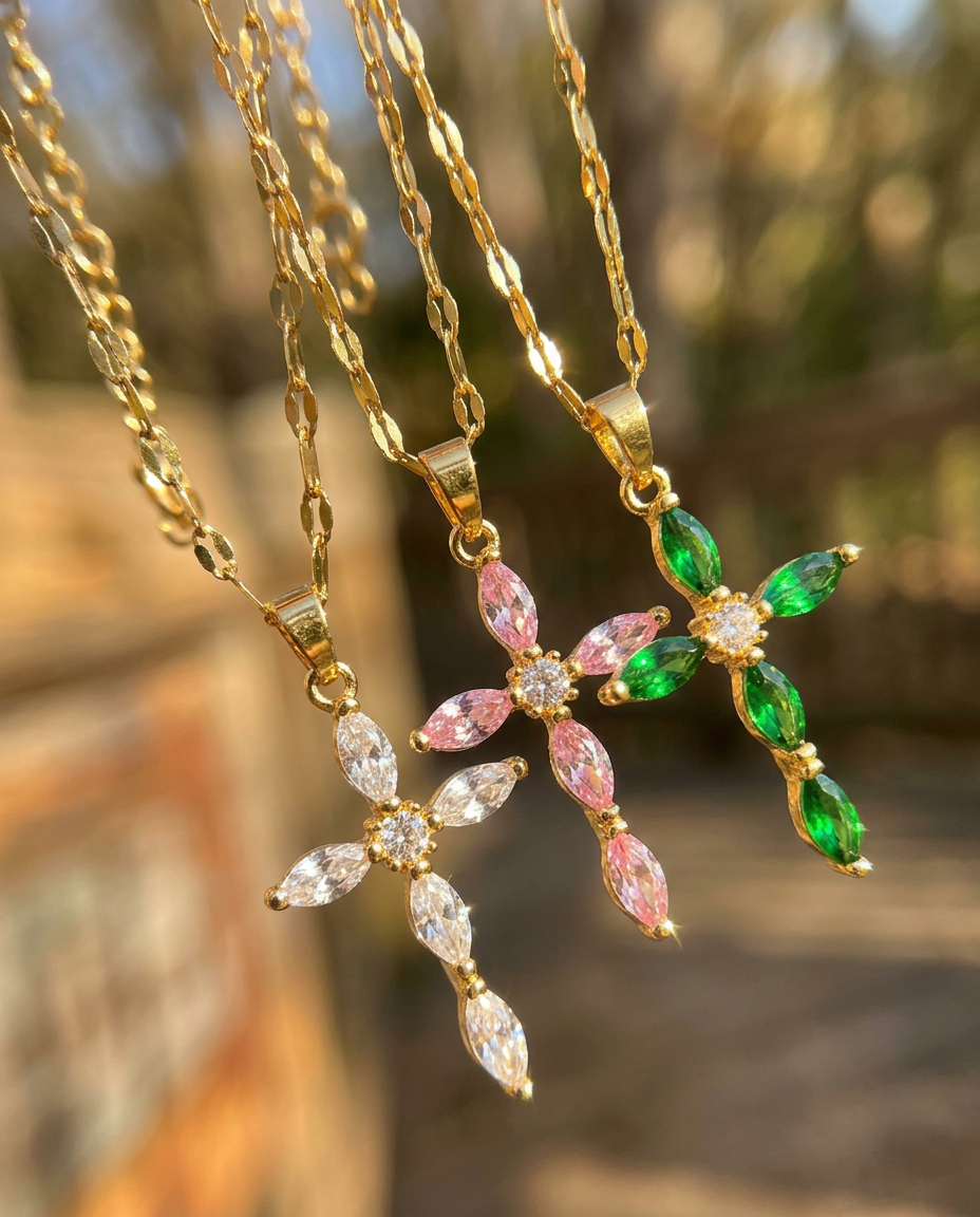Portafino Cross Necklace