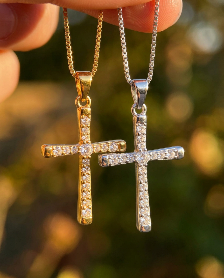 Verona Cross Necklace