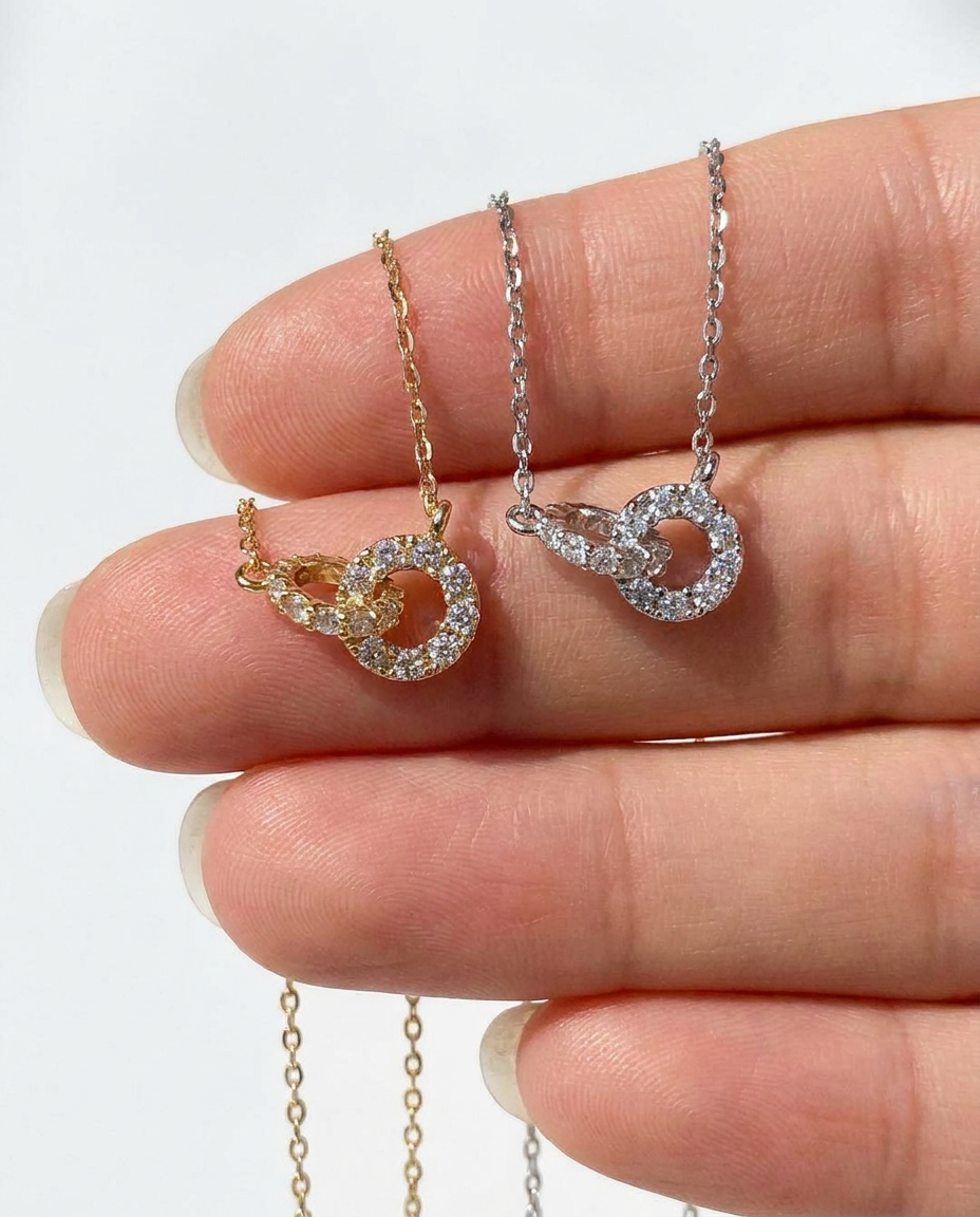Pavé Link Necklace