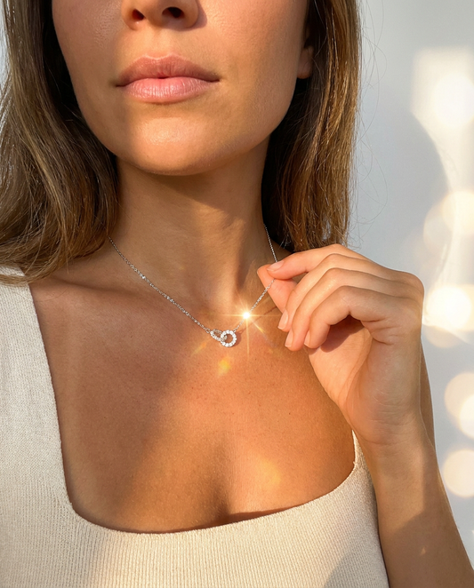 Pavé Link Necklace