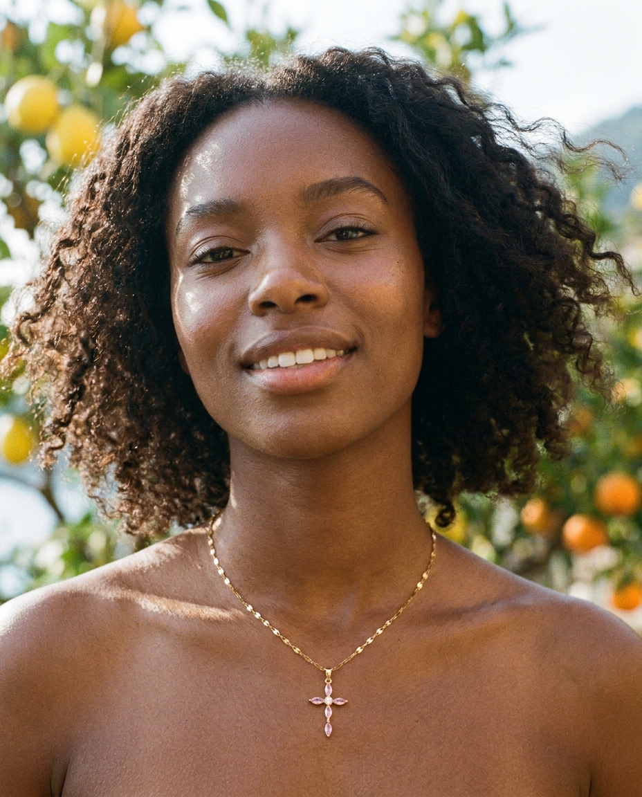 Portafino Cross Necklace
