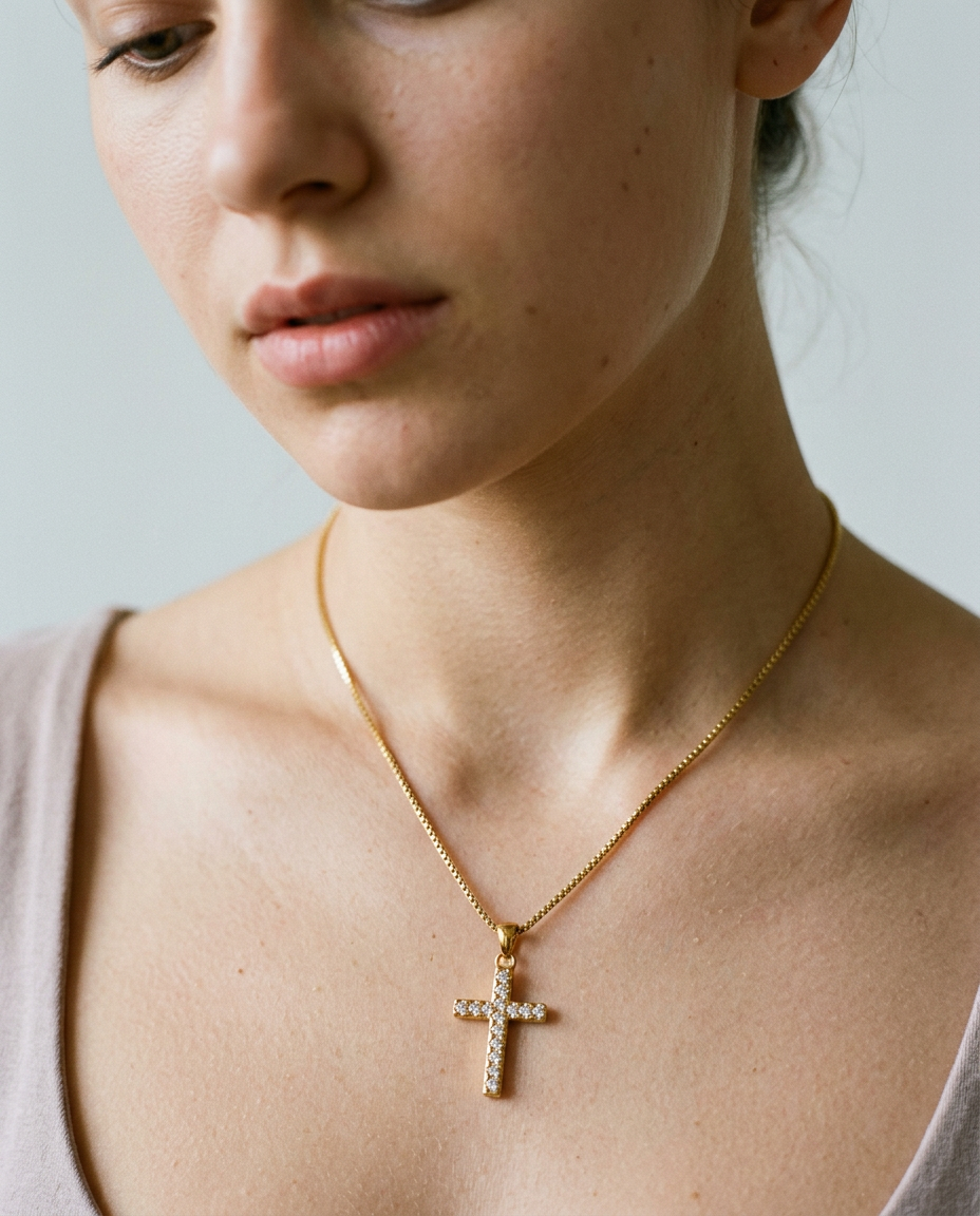 Lucca Cross Necklace