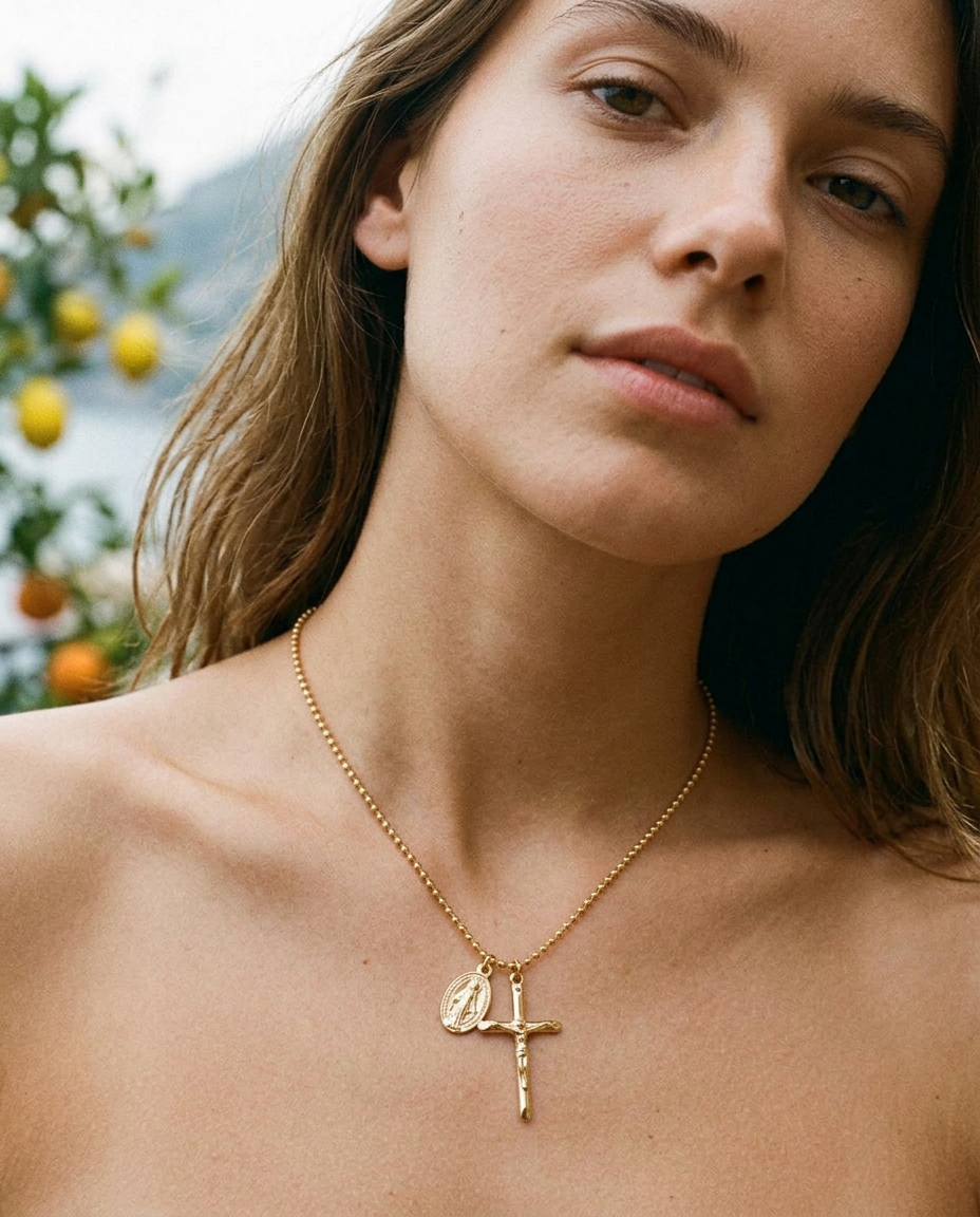 Palermo Cross Necklace