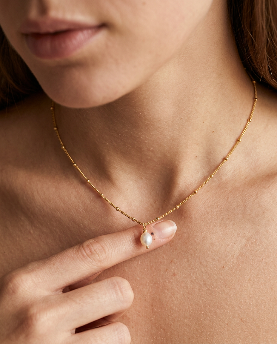 Everyday Pearl Necklace