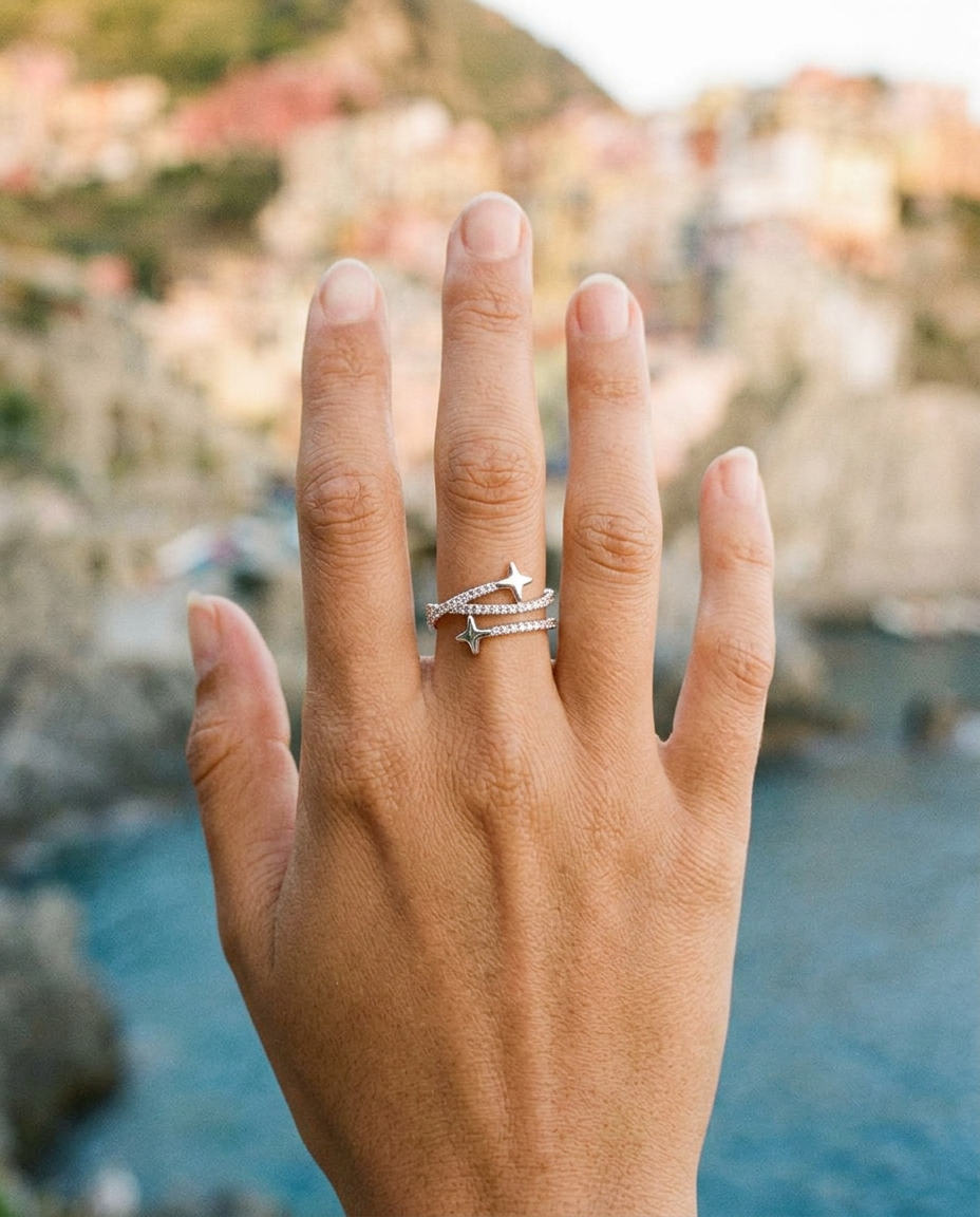 Open Star Ring