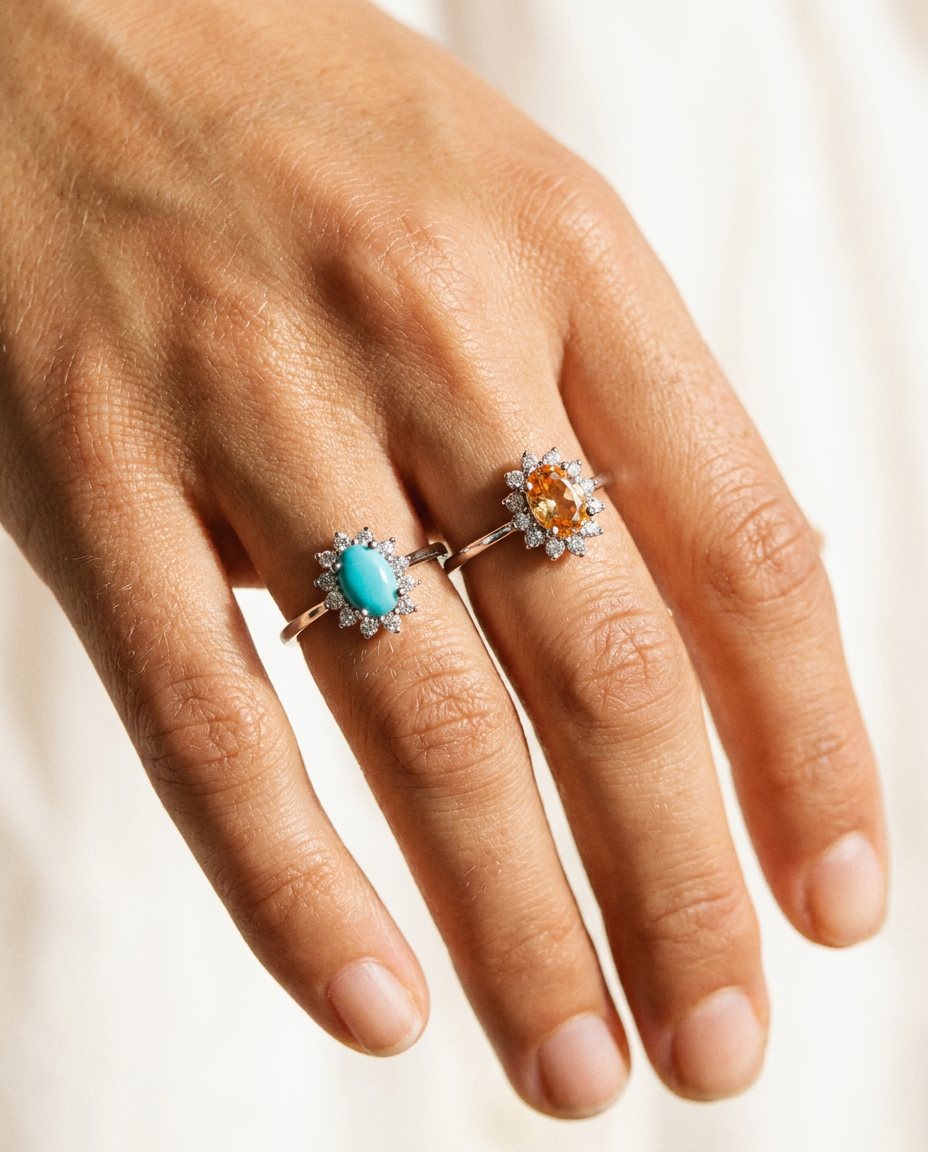 Sun Stone Ring