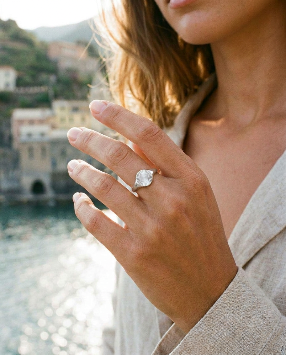 Sun Signet Ring