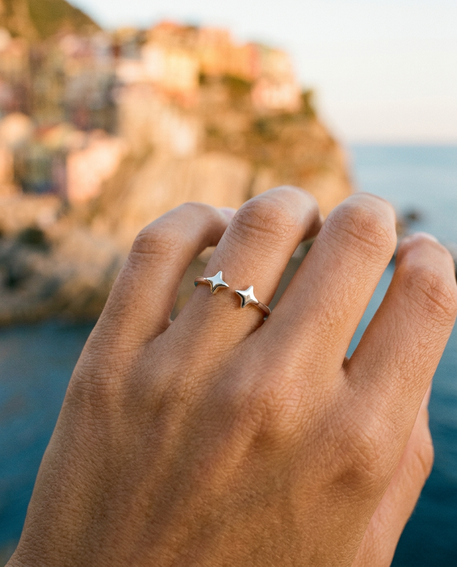 Open Star Ring