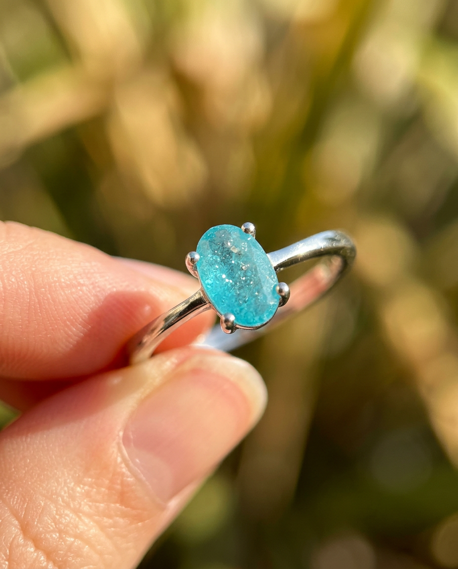 Oval Tourmaline Ring