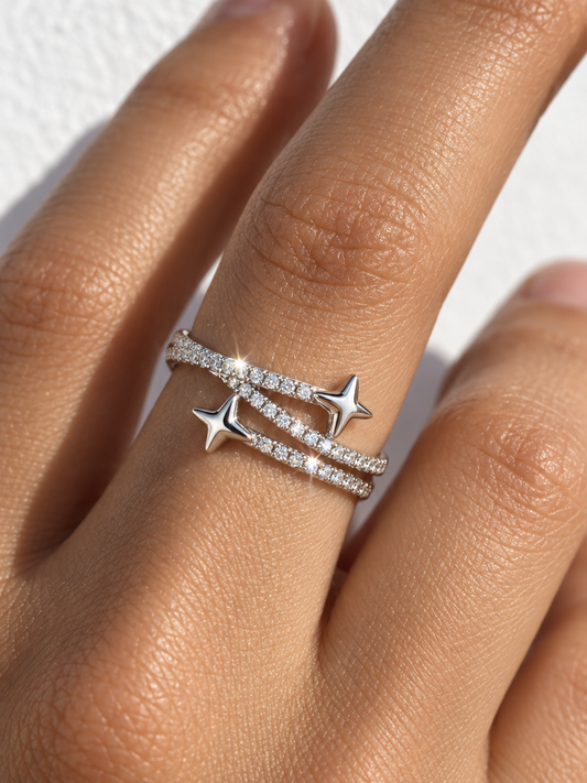Open Star Ring