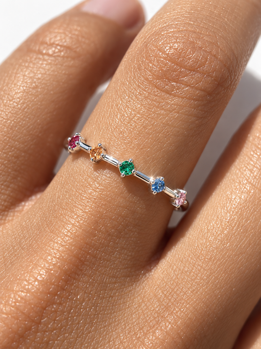 Confetti Zircon Ring