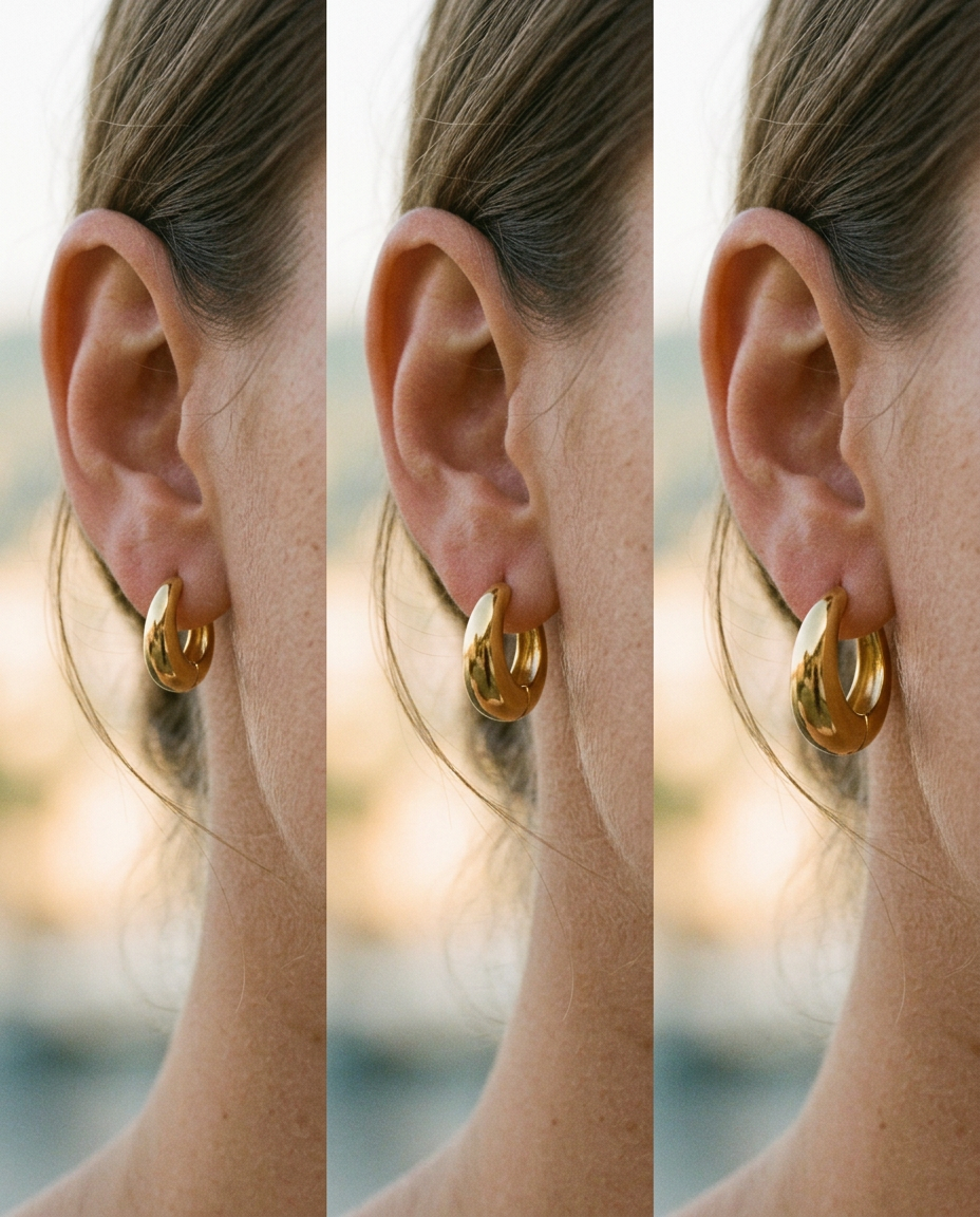 Chunky Dome Hoops
