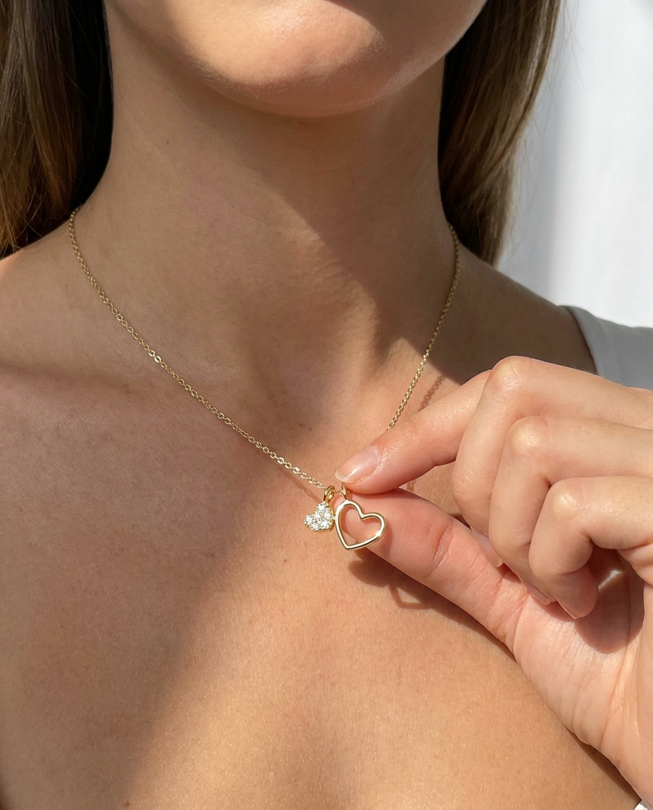 Heart Charms Necklace