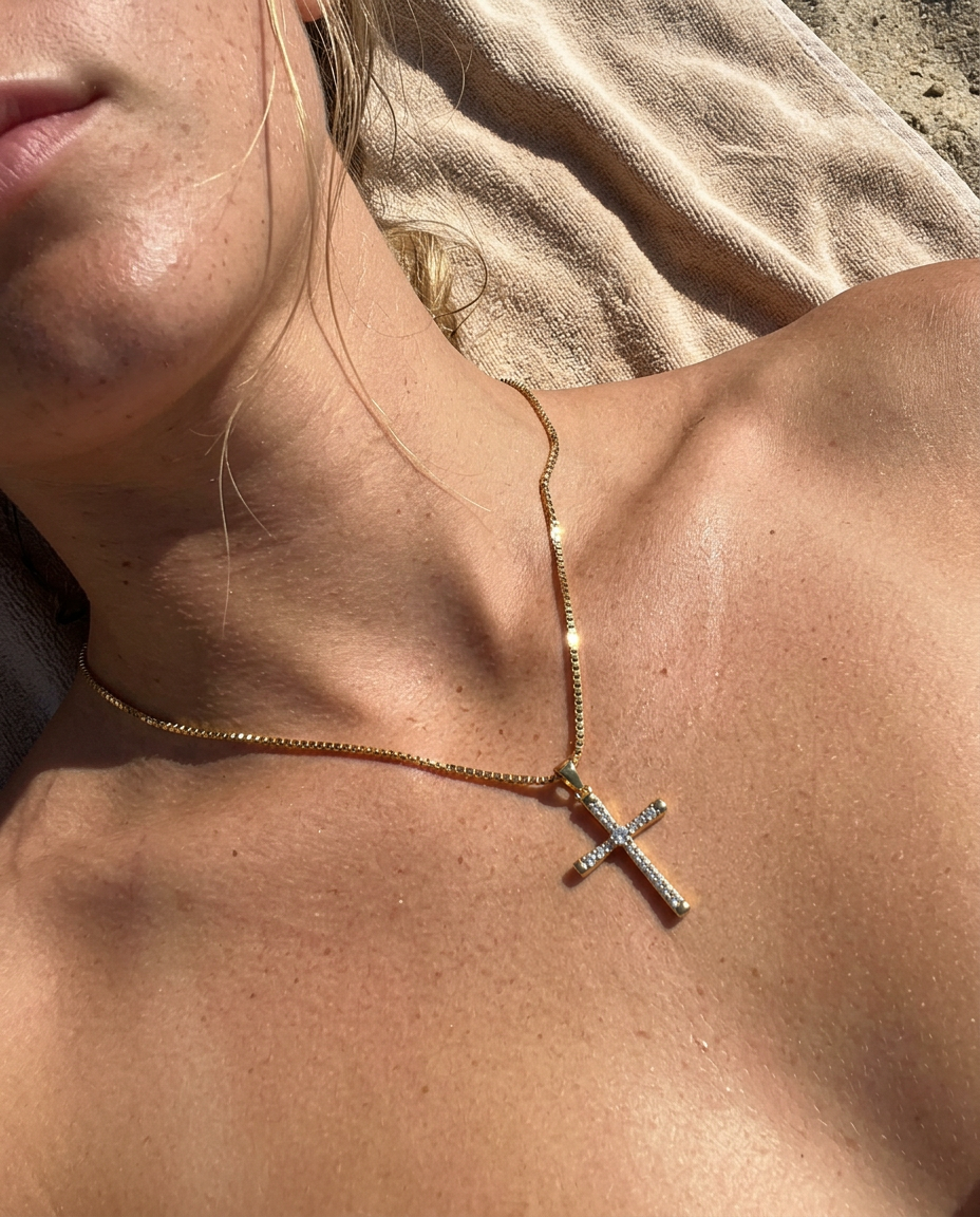 Verona Cross Necklace