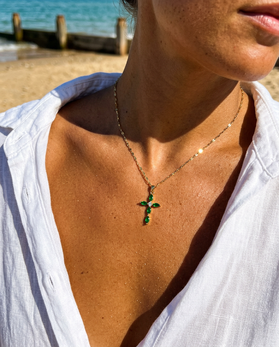 Portafino Cross Necklace