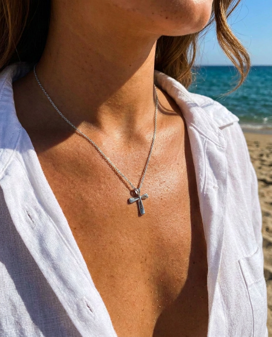 Roma Cross Necklace