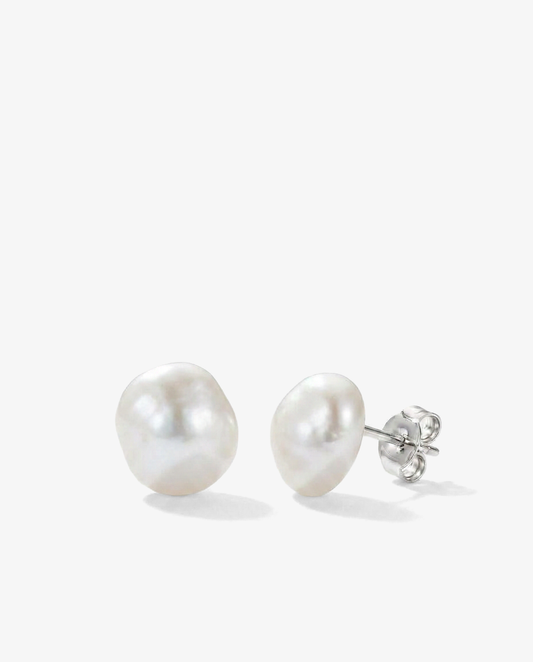 Baroque Pearl Studs