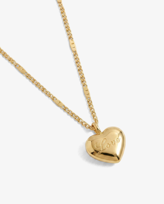 Love Heart Pendant Necklace