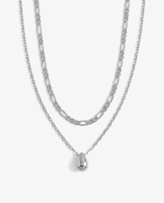 Pear & Figaro Necklace Set
