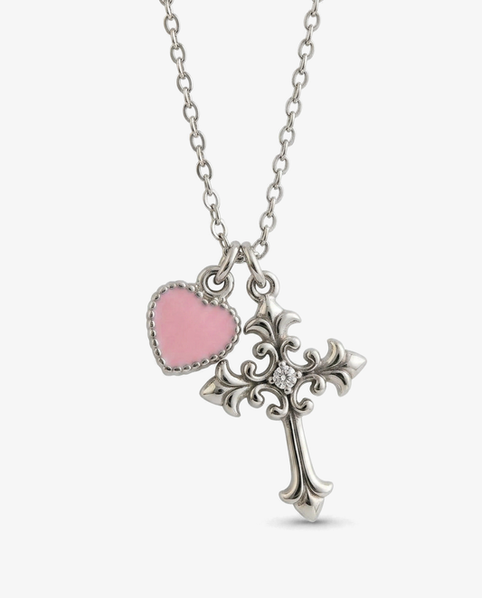 Cuore e Croce Necklace