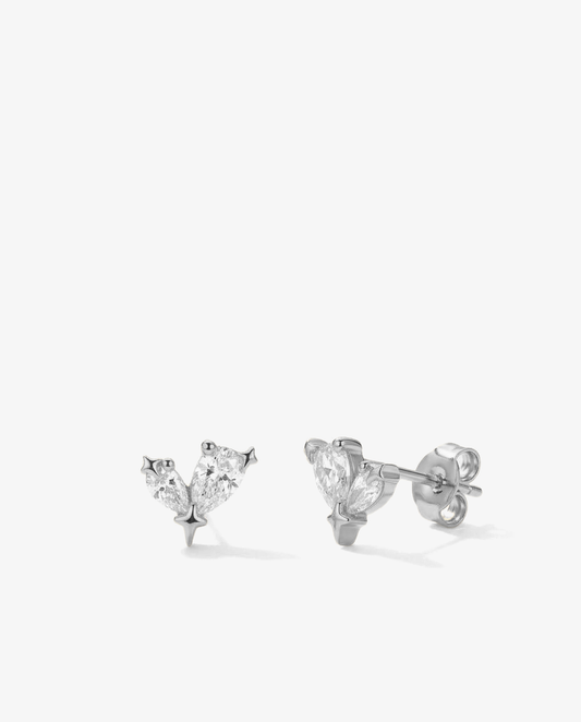 Star Heart Studs
