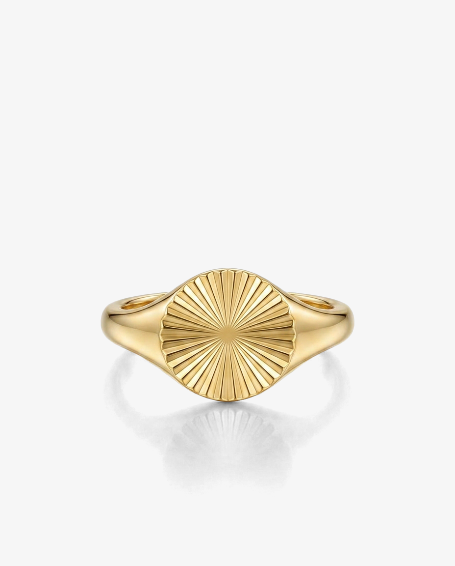 Sun Signet Ring