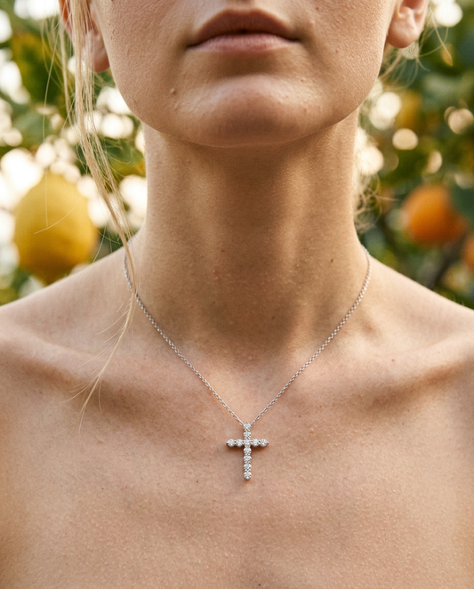 Luce Cross Necklace