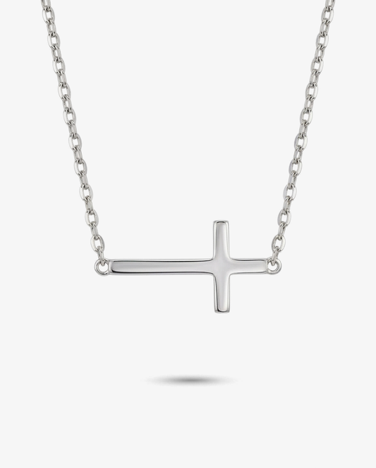Orizzontale Cross Necklace