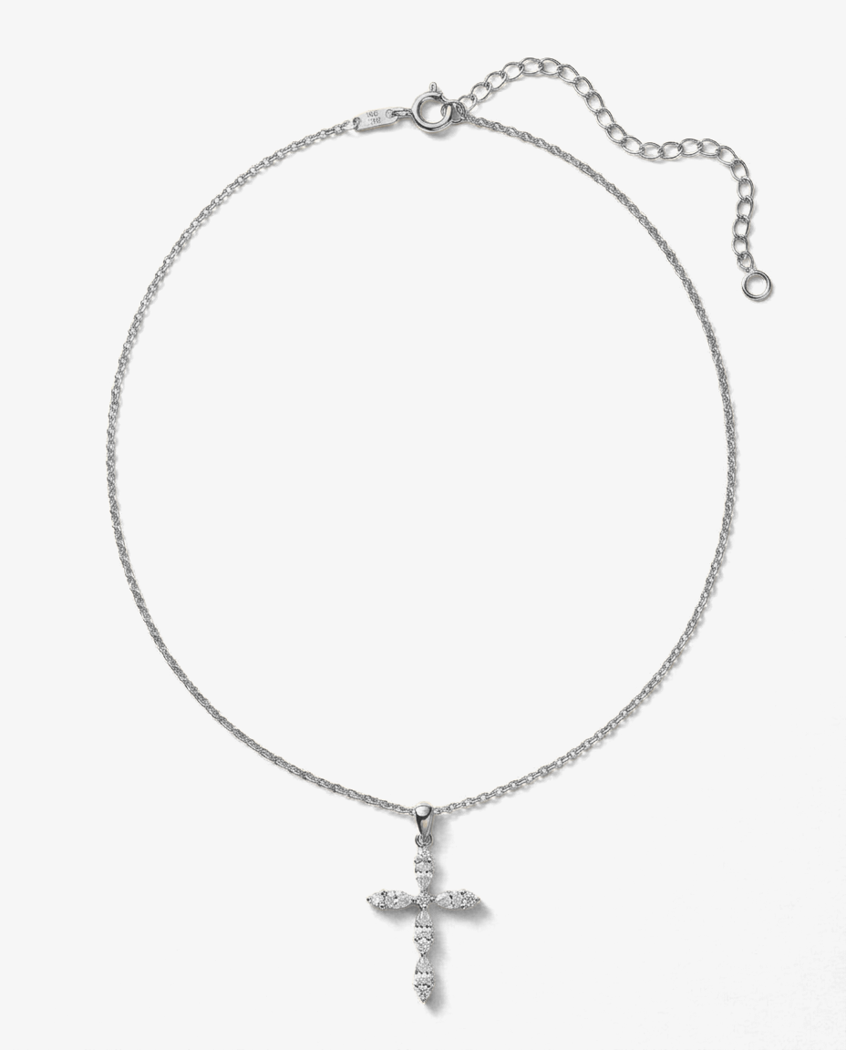 Maria's Cross Necklace