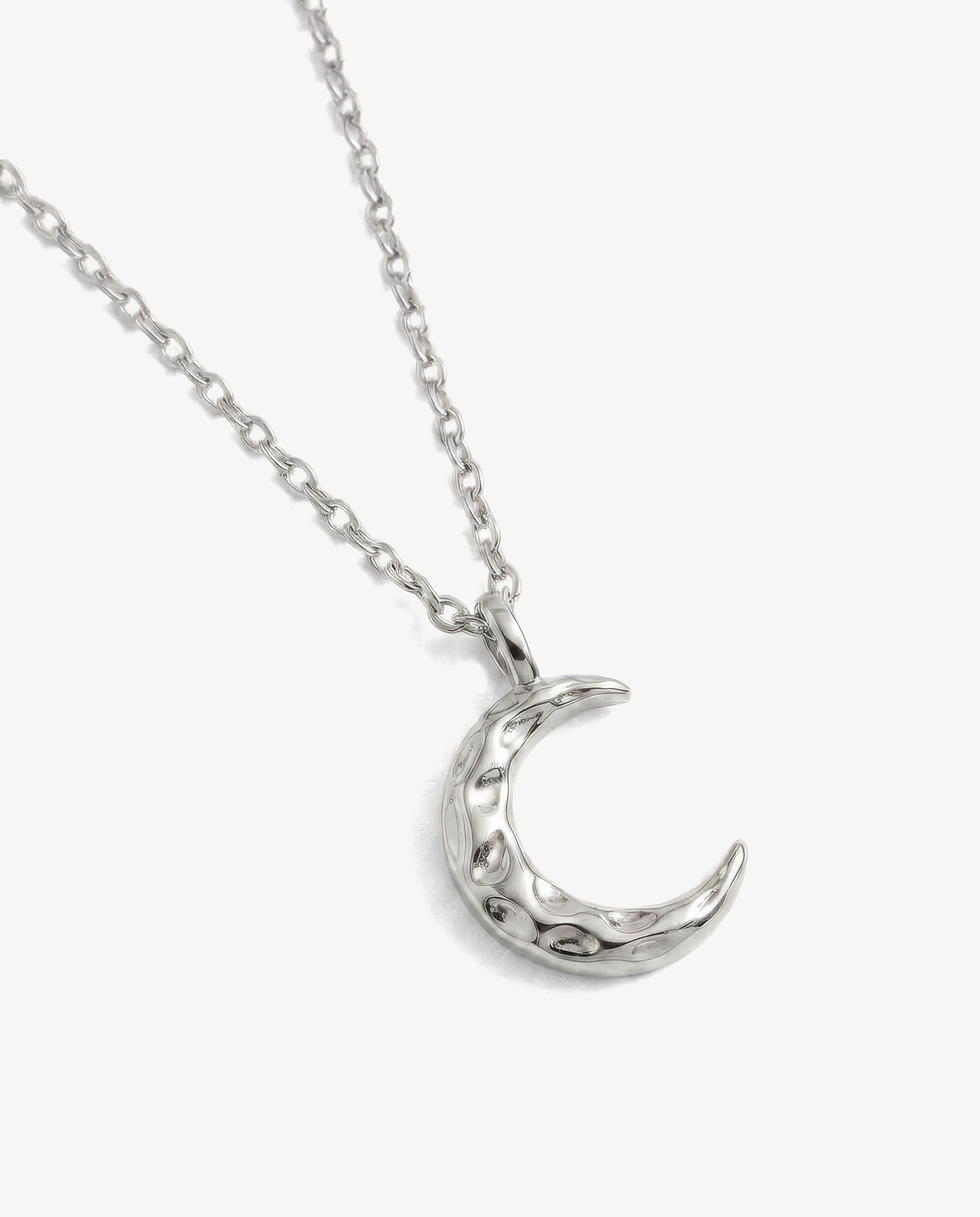 Half Moon Pendant Necklace