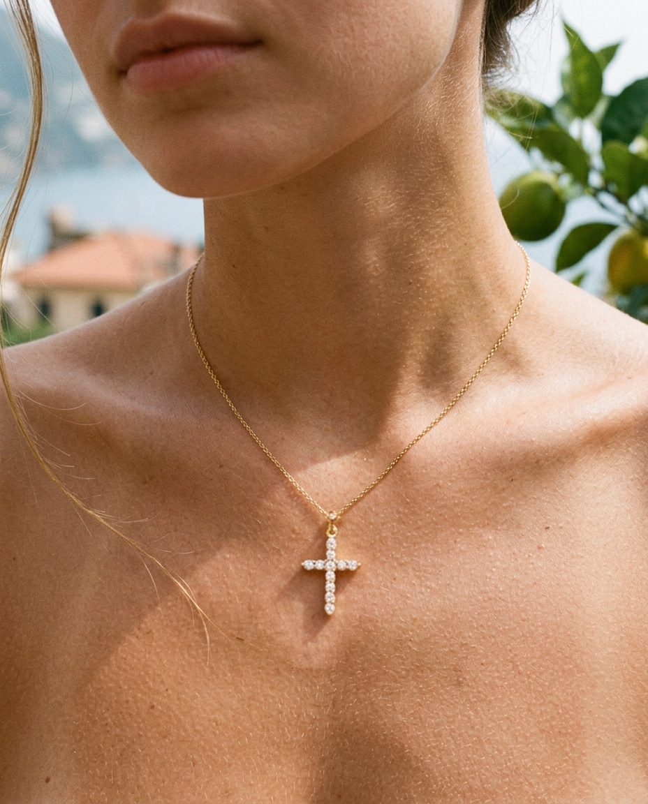 Versilia Cross Necklace