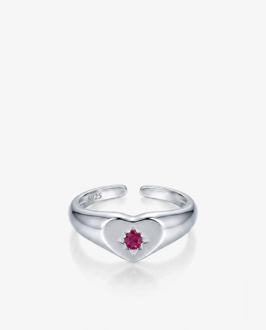 Zircon Signet Ring