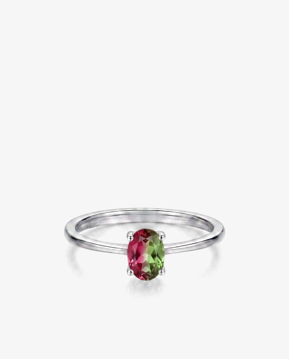 Oval Tourmaline Ring
