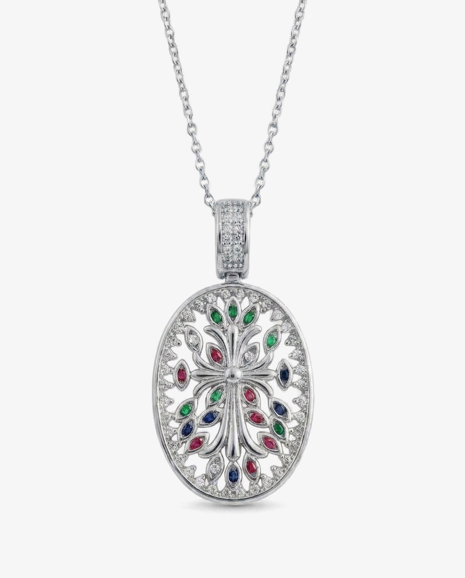 Iris's Cross Medallion
