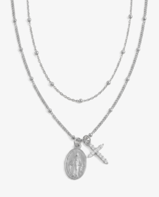 Everyday Miracolosa & Beaded Cable Necklace Set