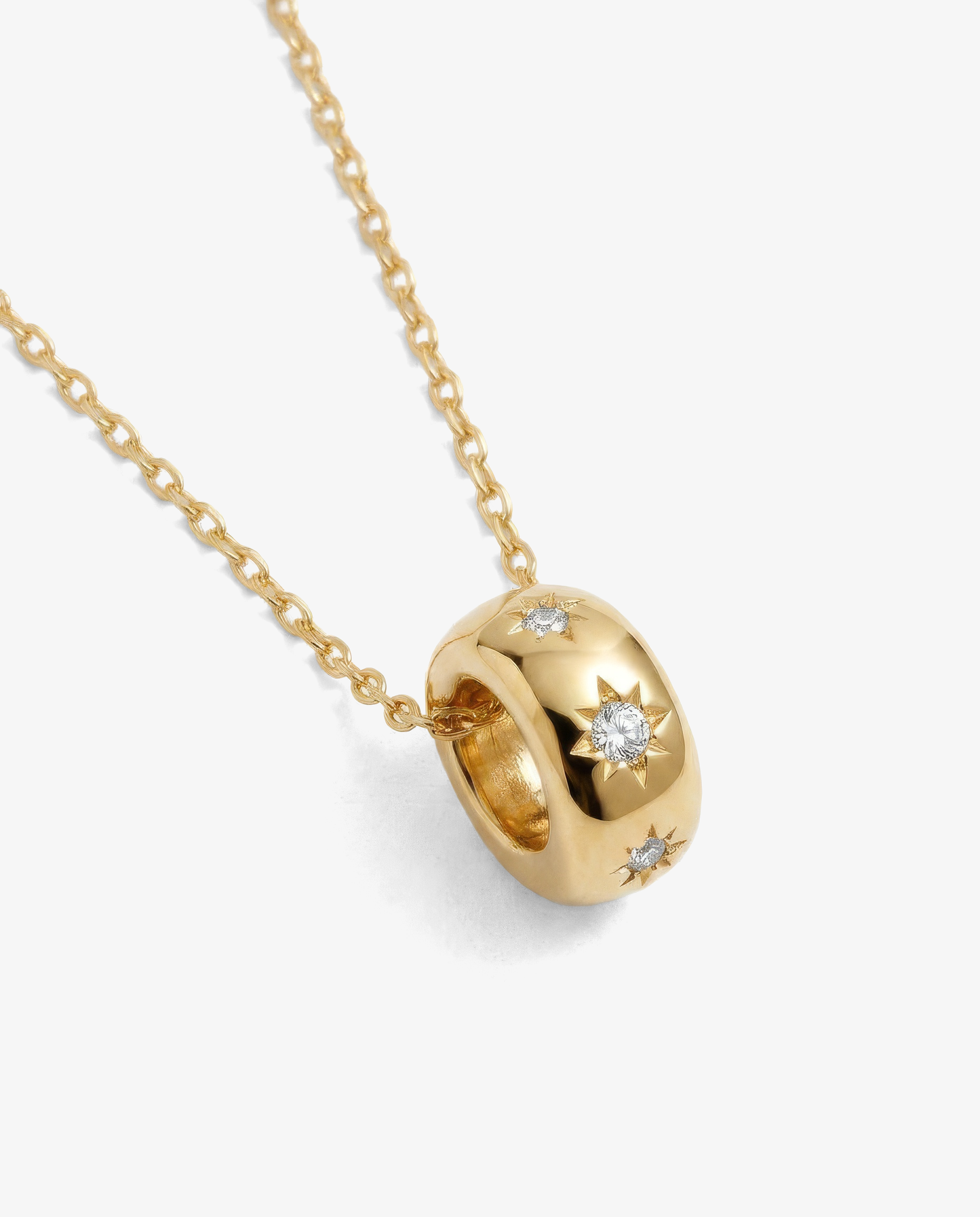 Pebble Charm Pendant Necklace