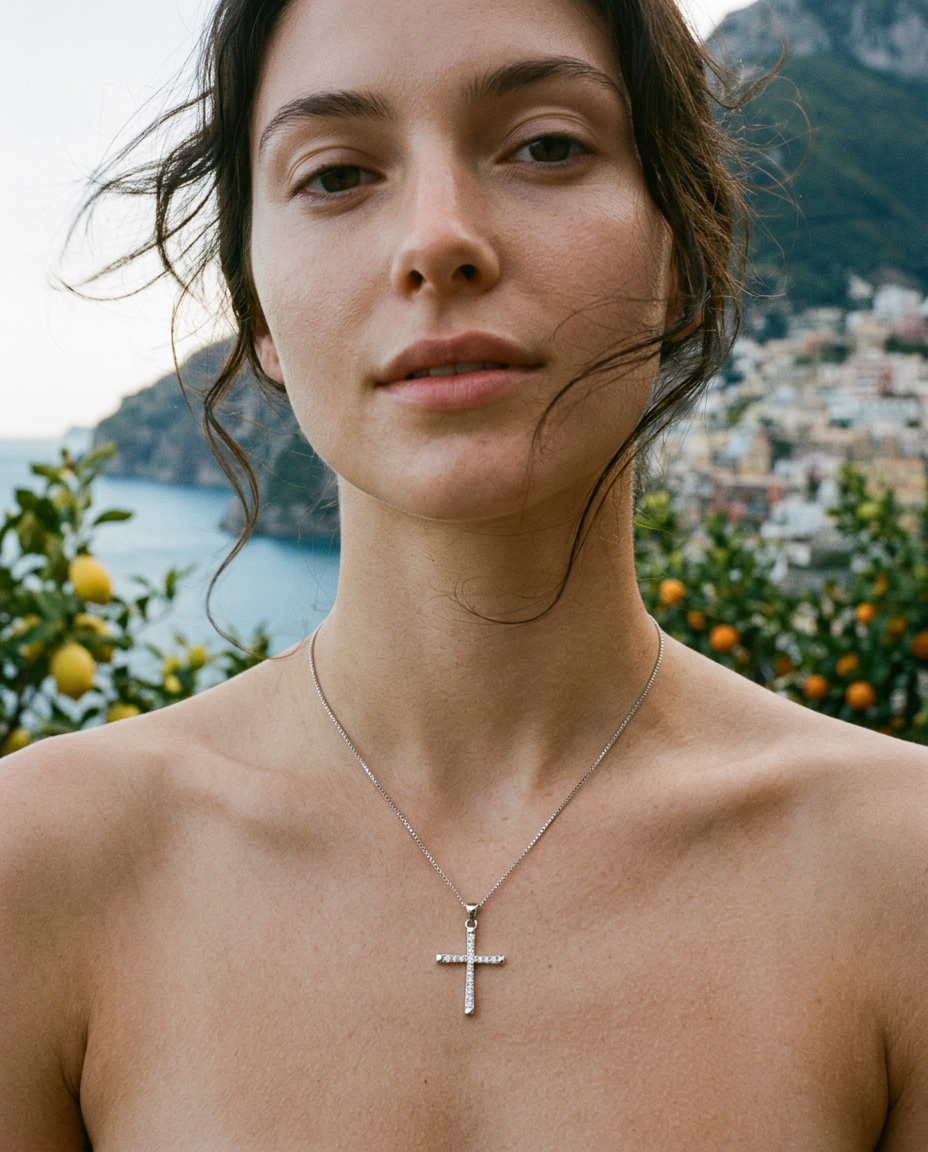 Verona Cross Necklace