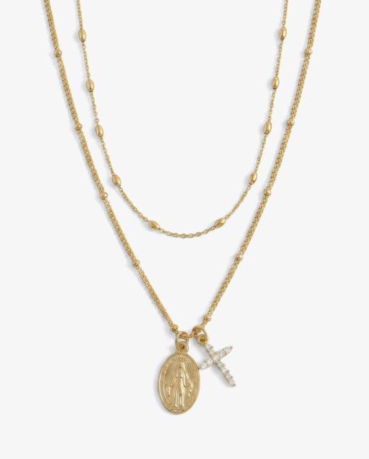 Everyday Miracolosa & Rice Bead Necklace Set