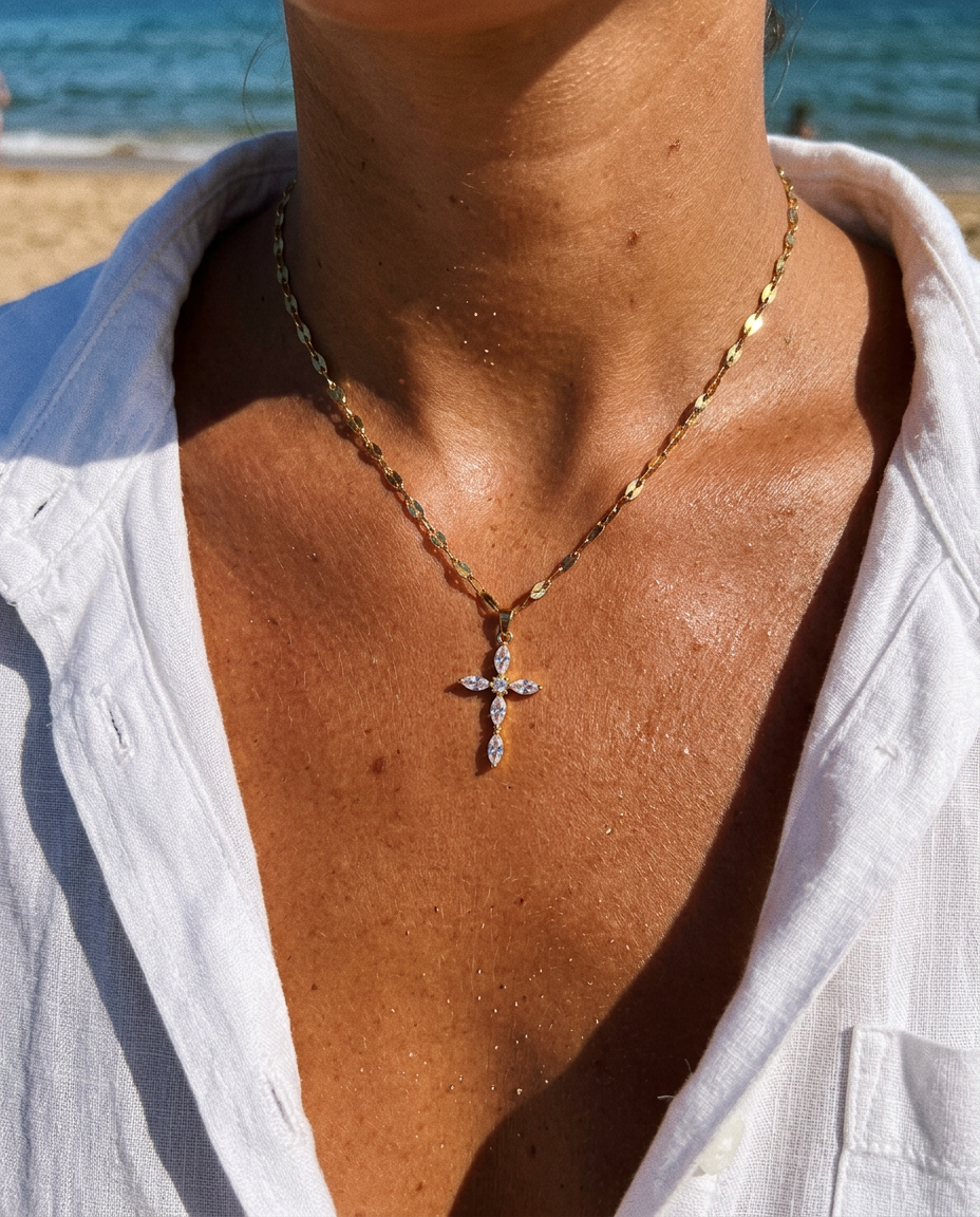 Portafino Cross Necklace