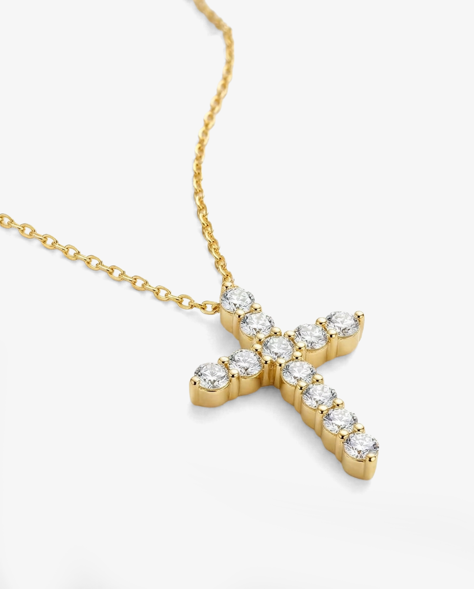 Luce Cross Necklace