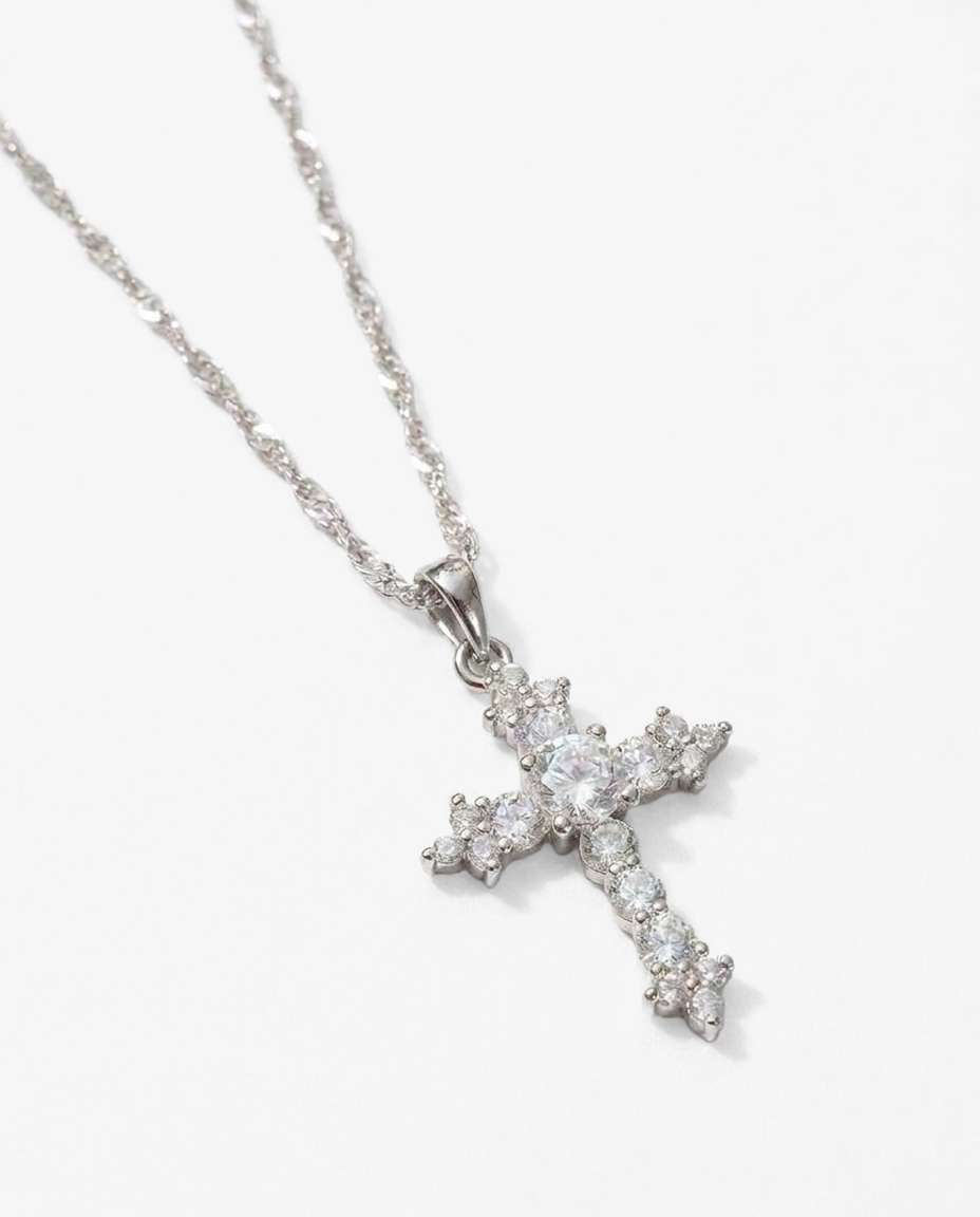 Celeste Cross Necklace